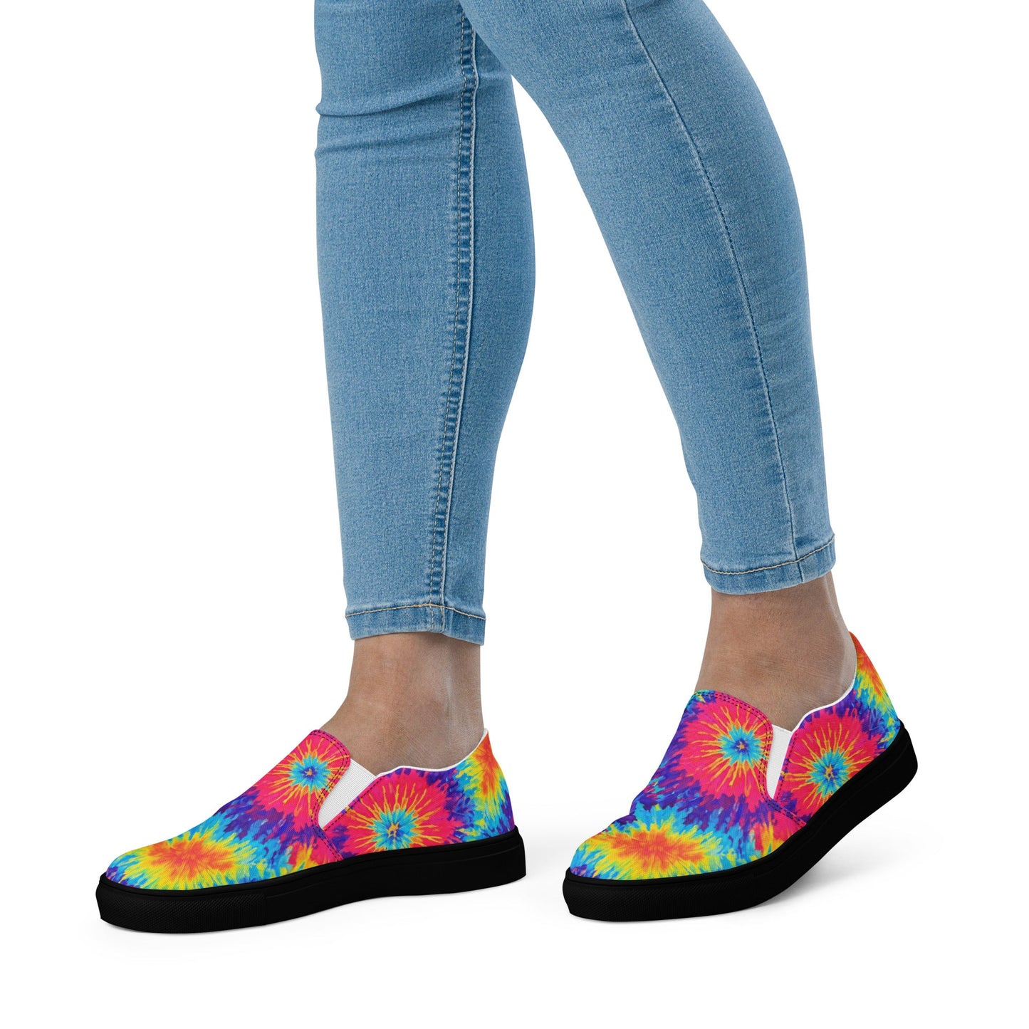Women’s slip - on canvas shoes - T.Eddy’s Art Studio