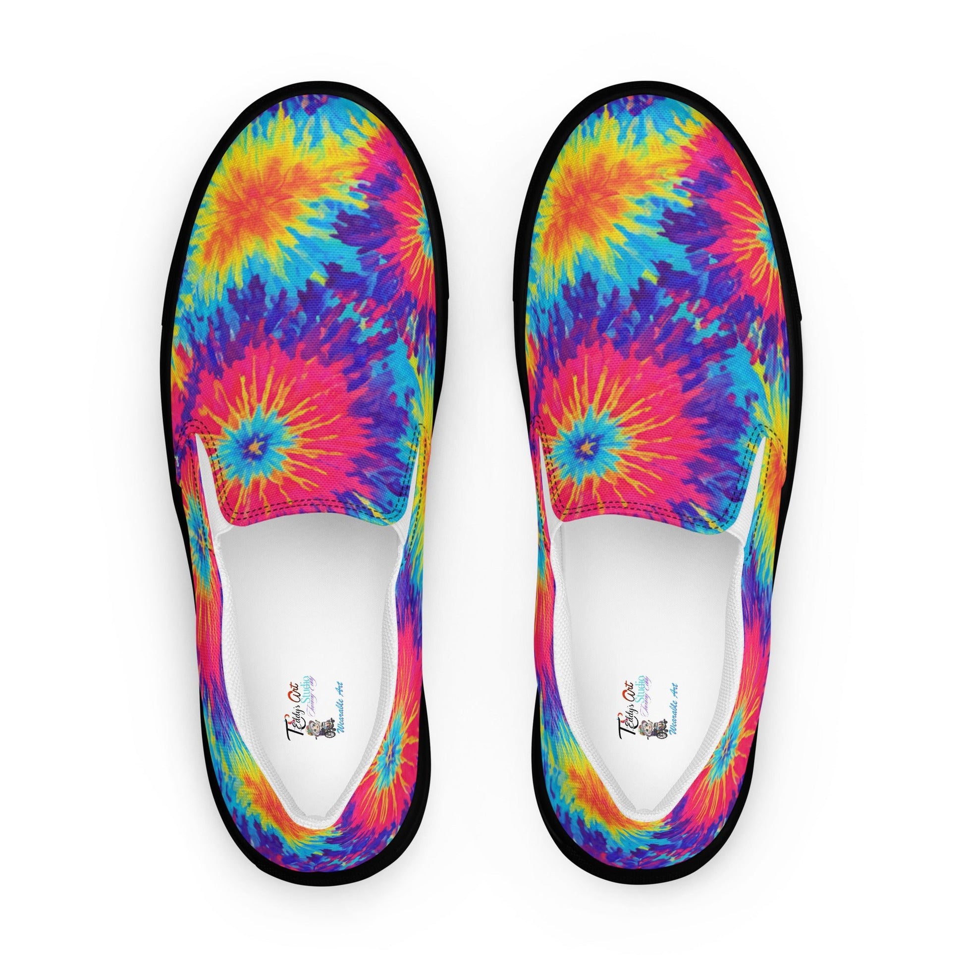 Women’s slip - on canvas shoes - T.Eddy’s Art Studio
