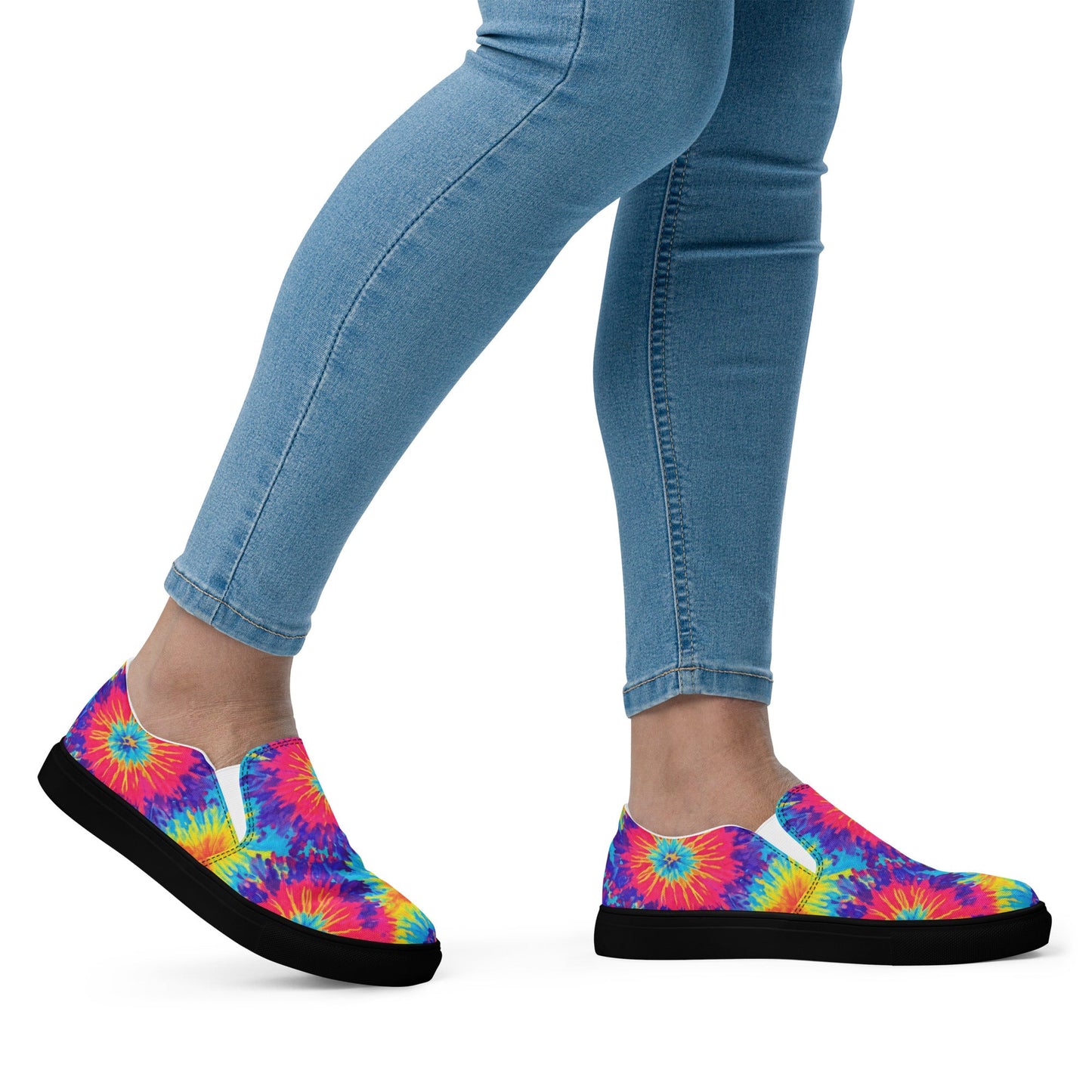 Women’s slip - on canvas shoes - T.Eddy’s Art Studio