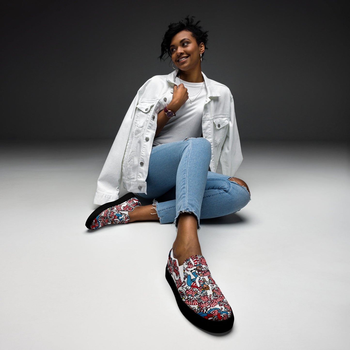 Your New Go - To Statement Slip - Ons - T.Eddy’s Art Studio